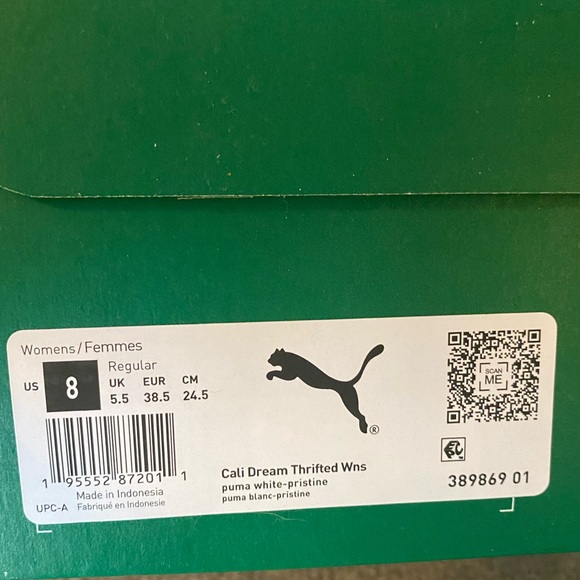 PUMA Cali Dream Thrifted platform sneakers- size 8 - Picture 4 of 7